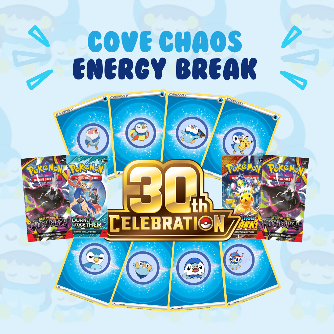 Energy Break: 30th Anniversary, Pitch Black, Surging Sparks, Journey Together (84 Packs)