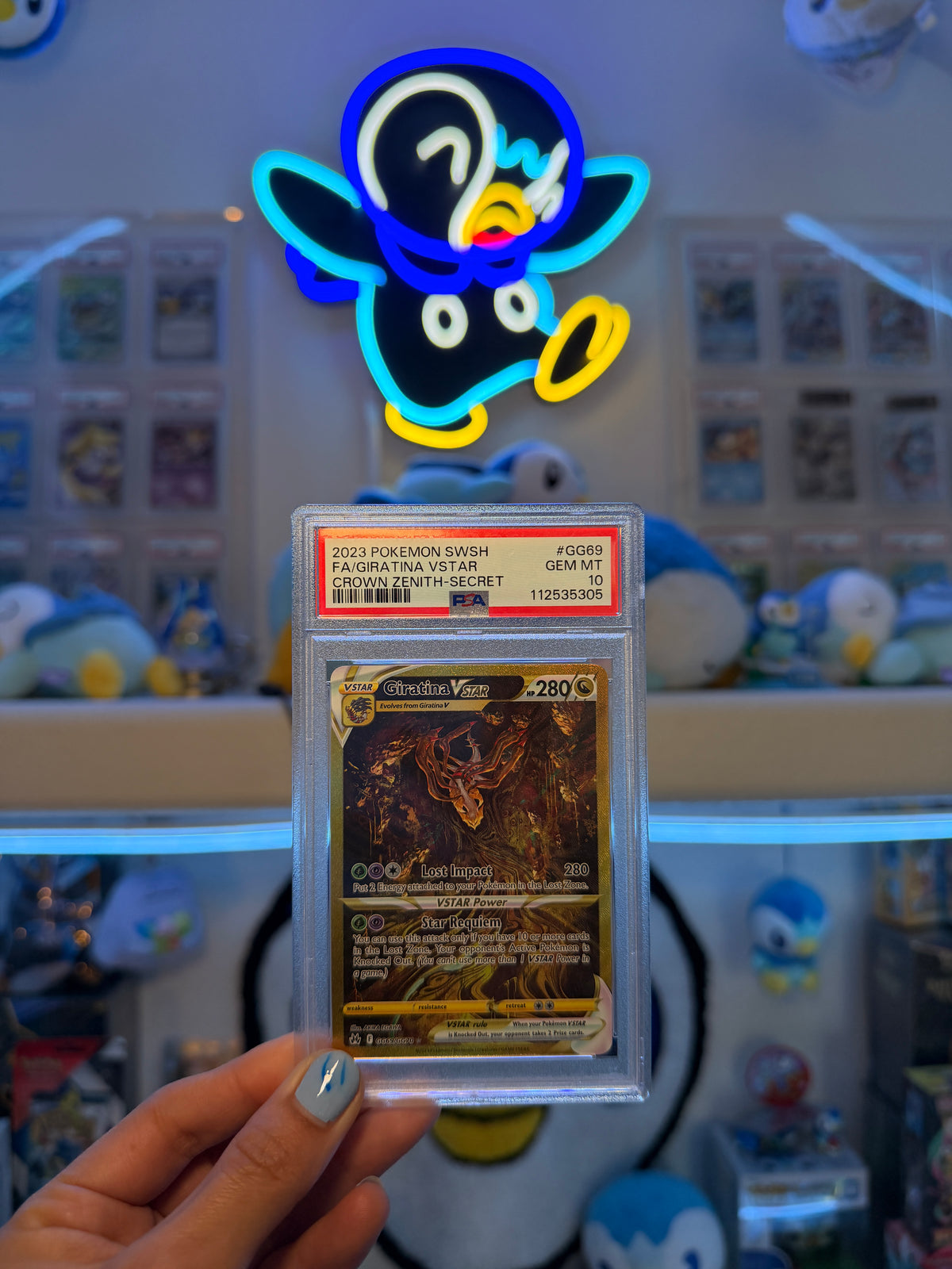 PSA 10 Giratina VSTAR GG69/GG70 | Crown Zenith